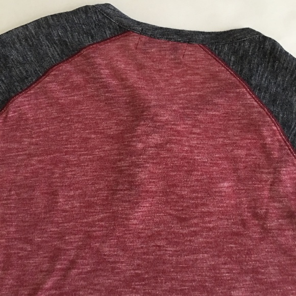 Original Penguin Color Block Slub Raglan Henley - Picture 4 of 6